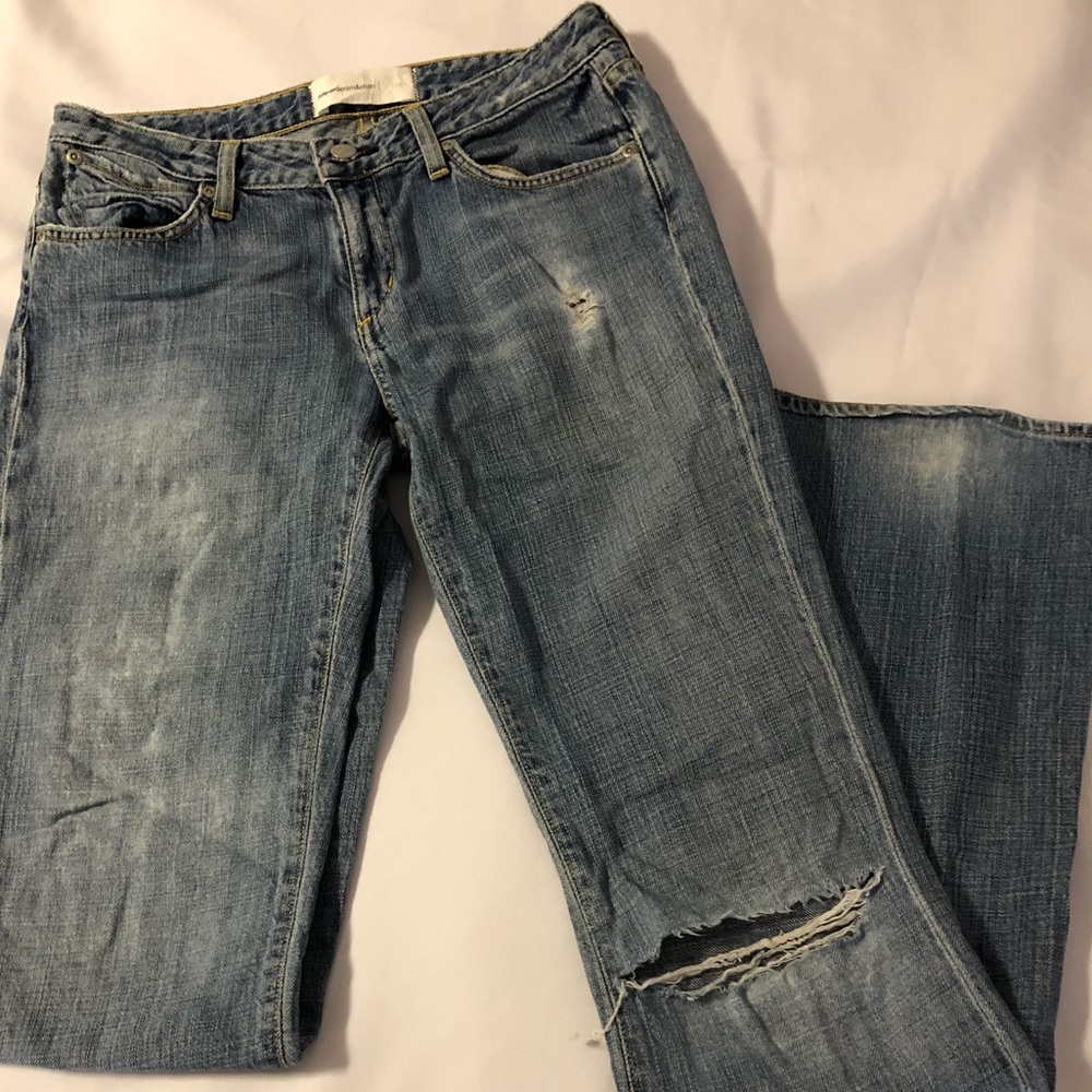 Paper Denim & Cloth Distressed Jeans